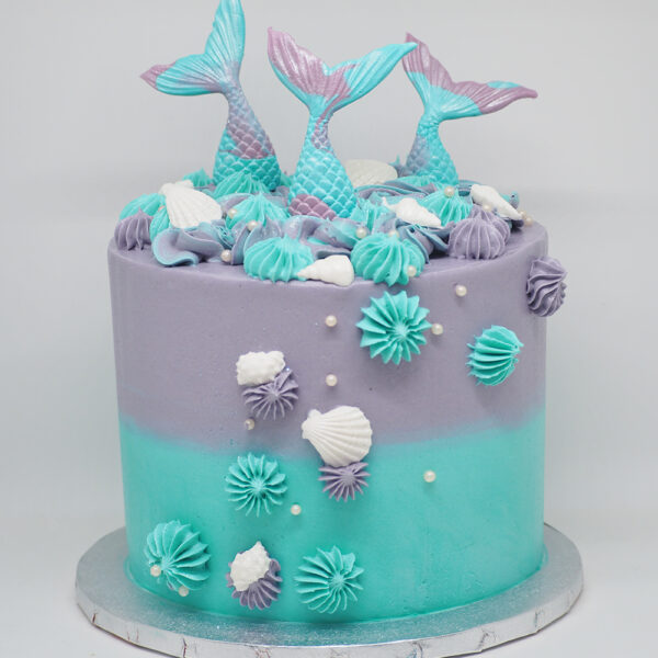 pastel de Sirena Cake para cumpleaños